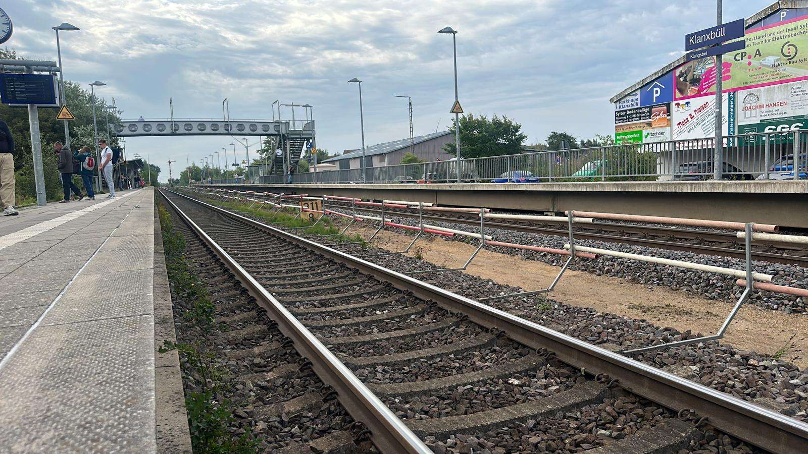 Montag, Klanxbüll, Sommerhitze — und kein Zug nach Sylt