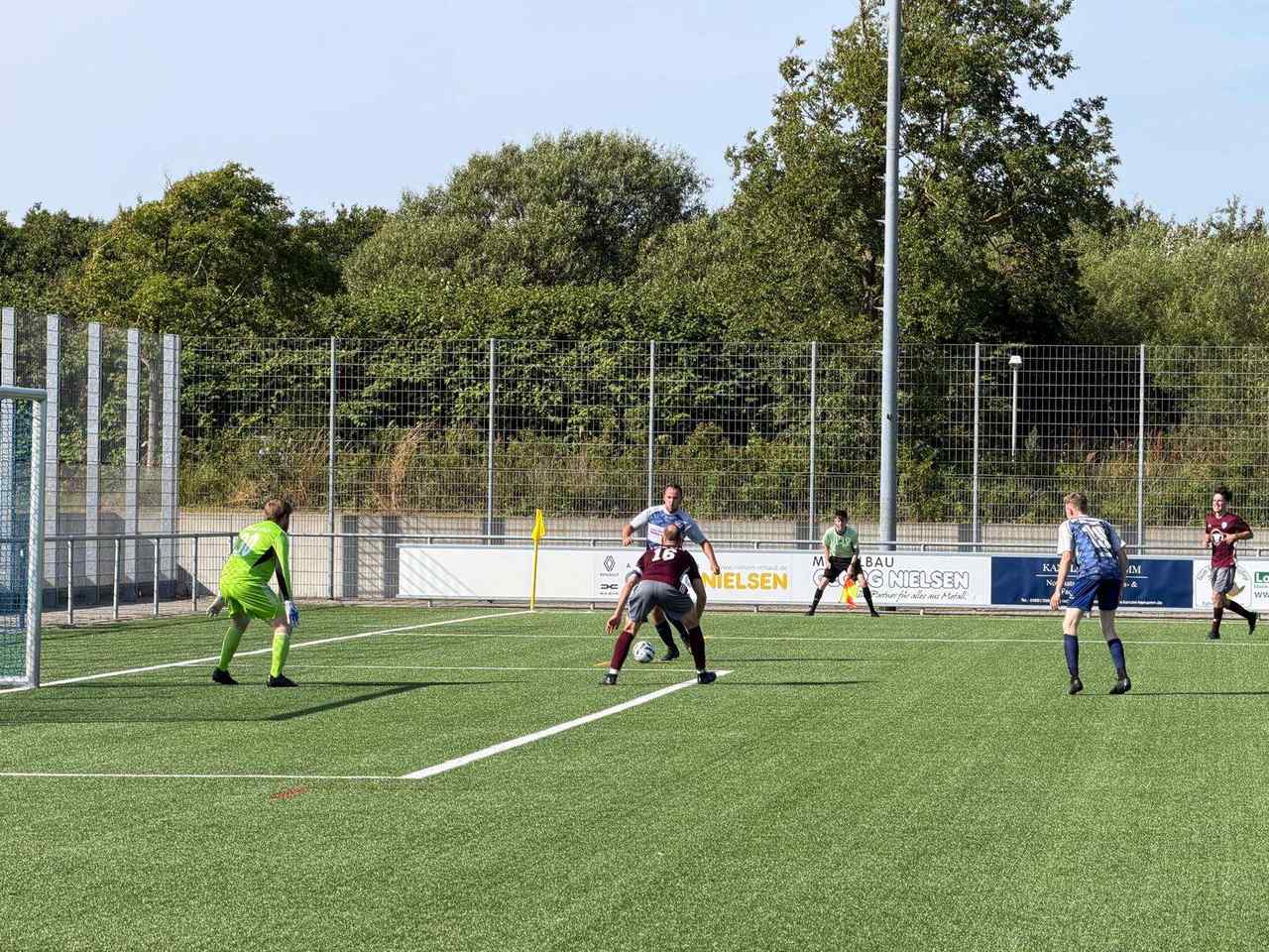 Fußballszene beim Kreispokal – Team Sylt unterliegt 0:7